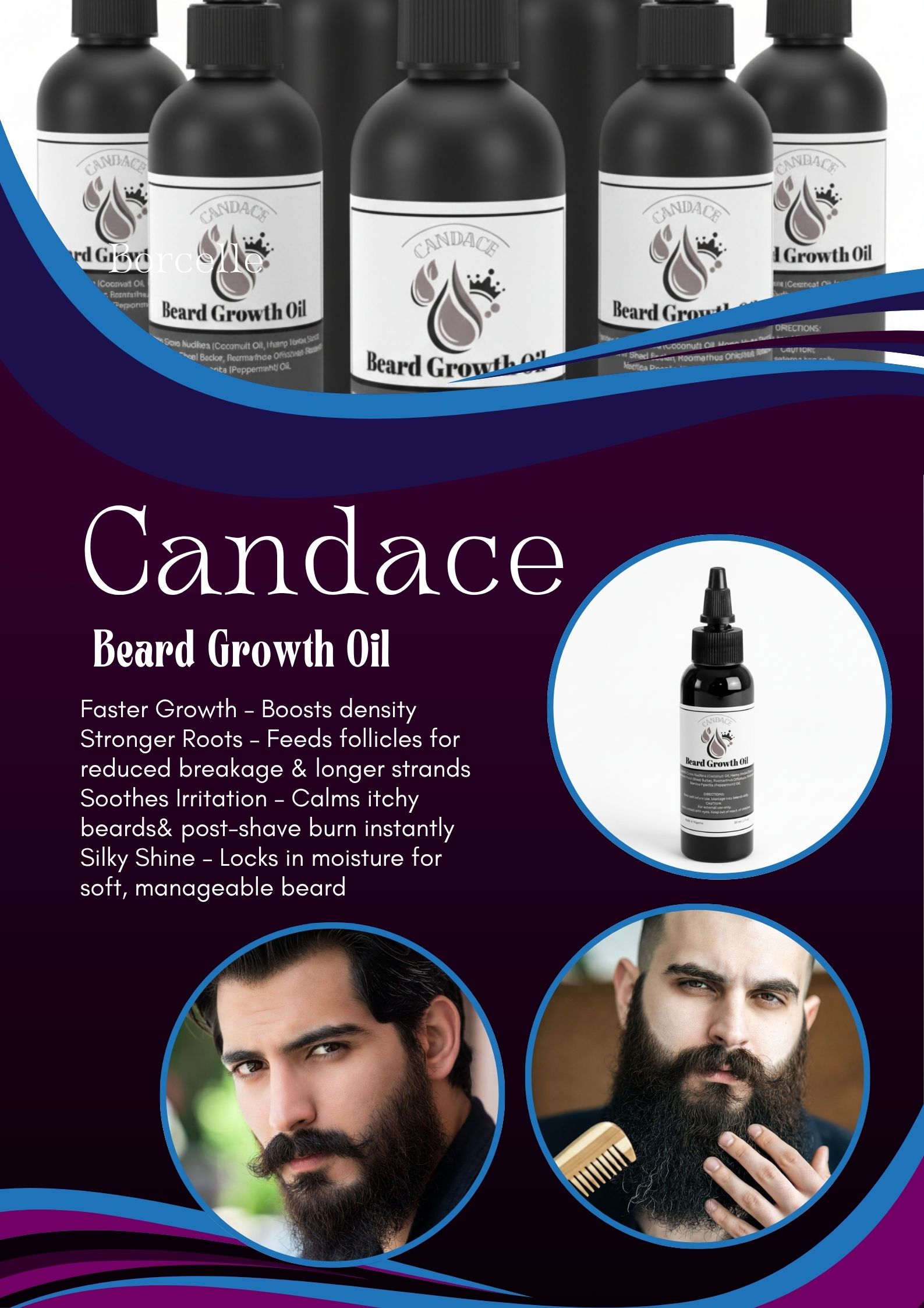Candace Beard Growth Oil