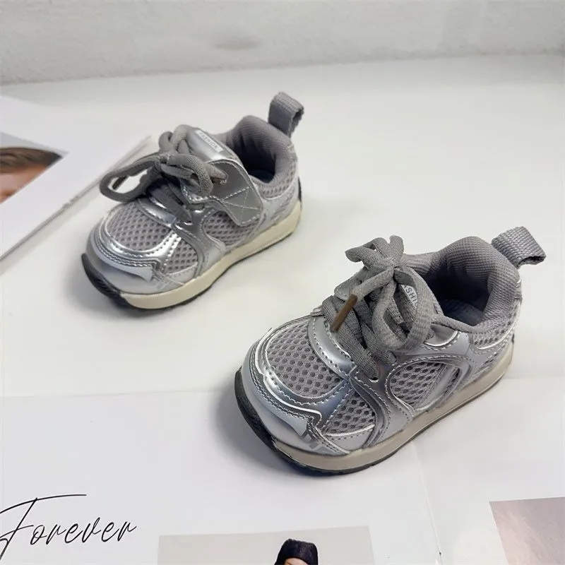2025 Toddler Kids Breathable Mesh Sneakers – Lightweight Casual Walking Sports Shoes for Boys & Girls