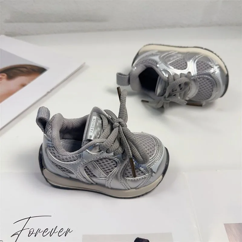 2025 Toddler Kids Breathable Mesh Sneakers – Lightweight Casual Walking Sports Shoes for Boys & Girls