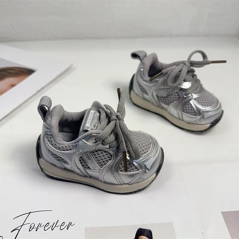 2025 Toddler Kids Breathable Mesh Sneakers – Lightweight Casual Walking Sports Shoes for Boys & Girls
