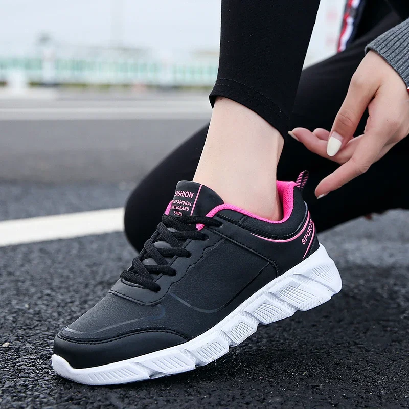 High Quality Women Sneakers Running Sport Shoes Air Mesh Breathable Soft Light Women Shoes Walking Shoes Basket Tenis Feminino
