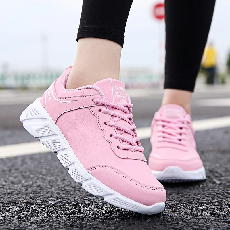 High Quality Women Sneakers Running Sport Shoes Air Mesh Breathable Soft Light Women Shoes Walking Shoes Basket Tenis Feminino