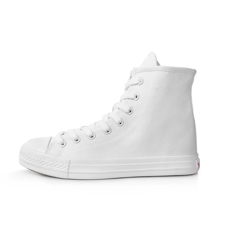Women’s 2026 High-Top Canvas Sneakers – Casual Lace-Up Comfortable Sports Shoes