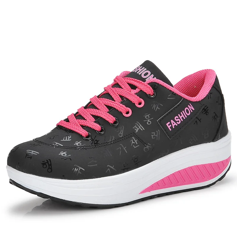 Women’s Lightweight Casual Platform Sneakers – Comfortable Outdoor Sports & Walking Shoes (Large Sizes)