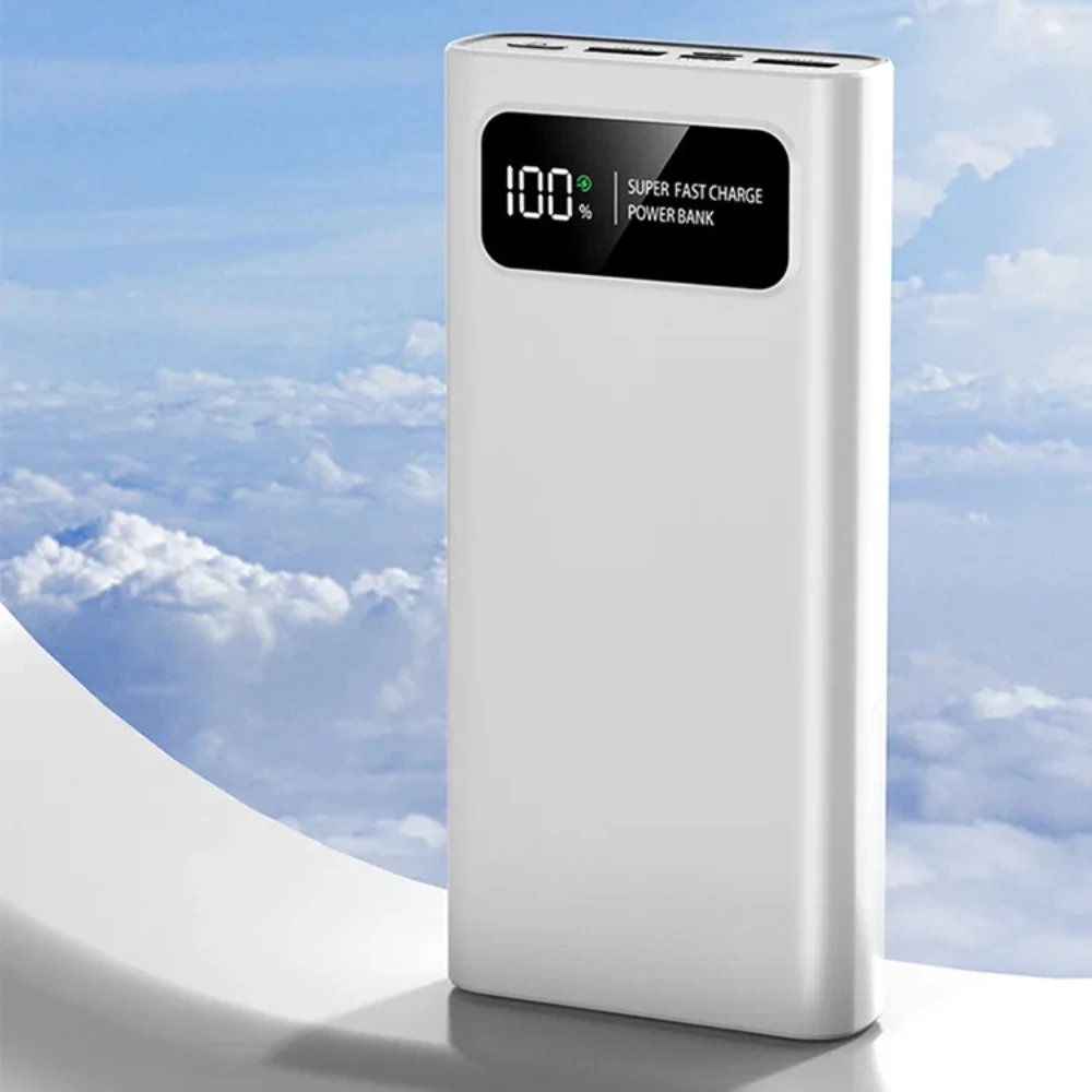 120W Super Fast Charging Power Bank 20000mAh Portable External Battery with PD 22.5W USB-C for iPhone Android