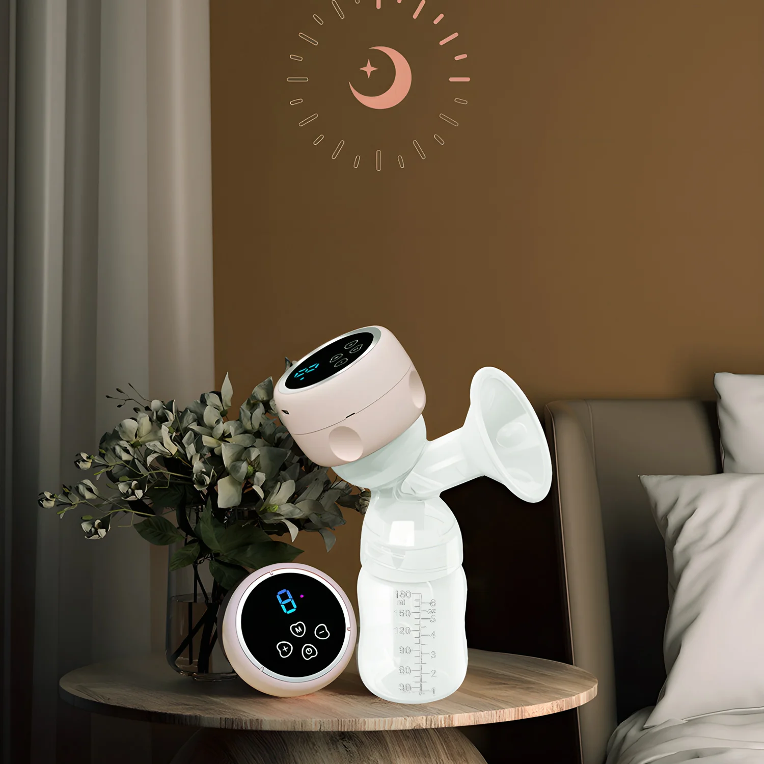 Electric Breast Pump – USB Rechargeable, Quiet & Comfortable Milk Expression
