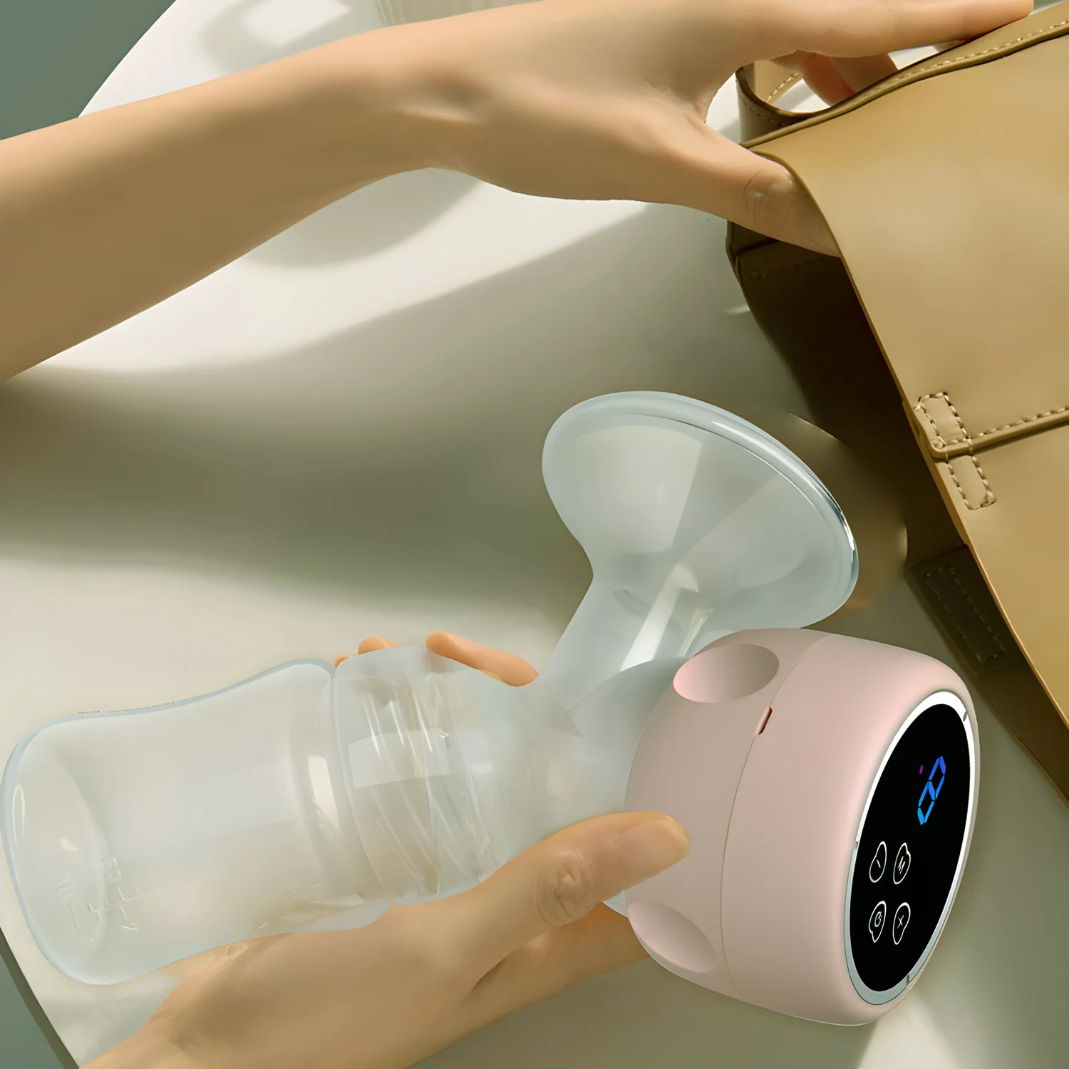 Electric Breast Pump – USB Rechargeable, Quiet & Comfortable Milk Expression