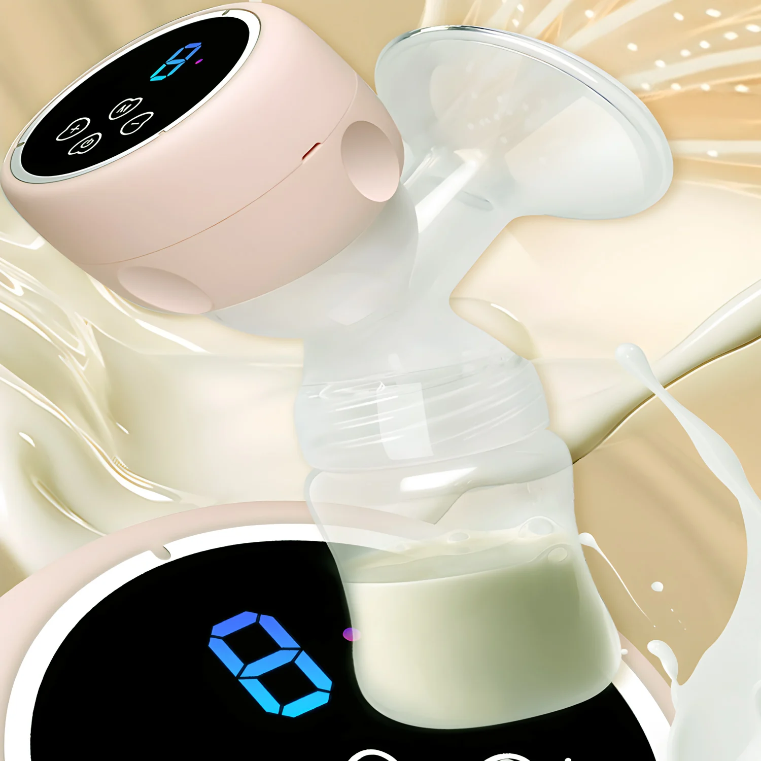 Electric Breast Pump – USB Rechargeable, Quiet & Comfortable Milk Expression