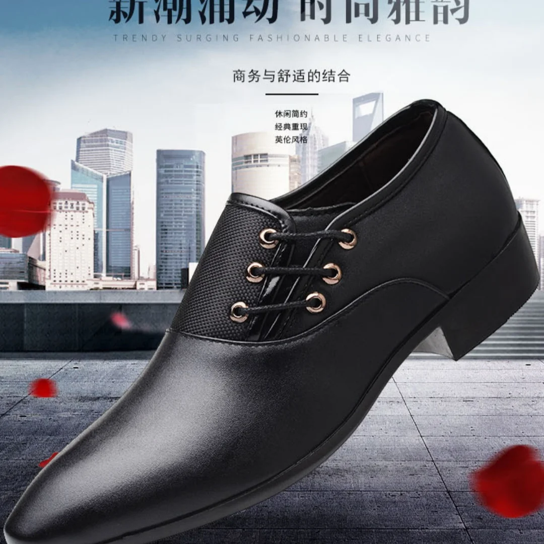 Men’s Formal Leather Oxfords – Business, Wedding & Wide Fit Dress Shoes