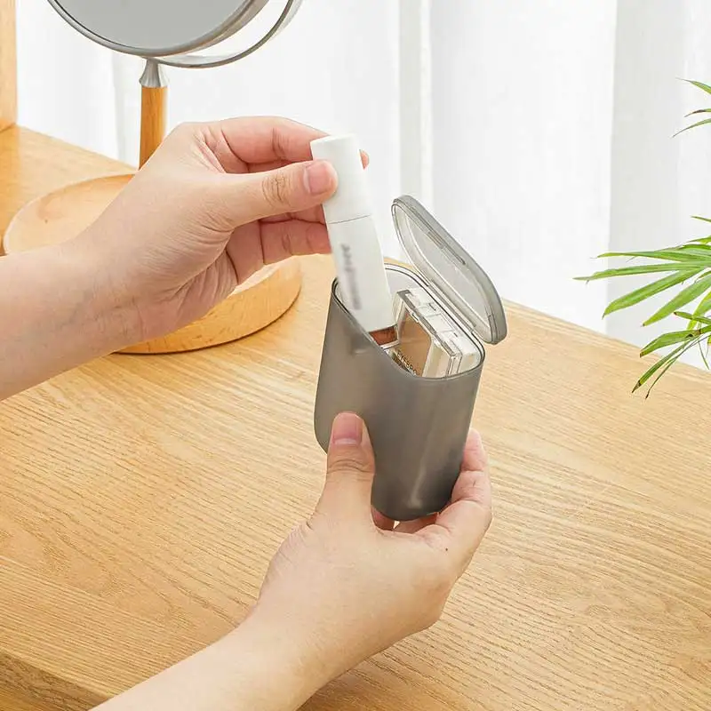 Portable Cable Organizer Box – Compact Travel Case for Chargers & Earphones